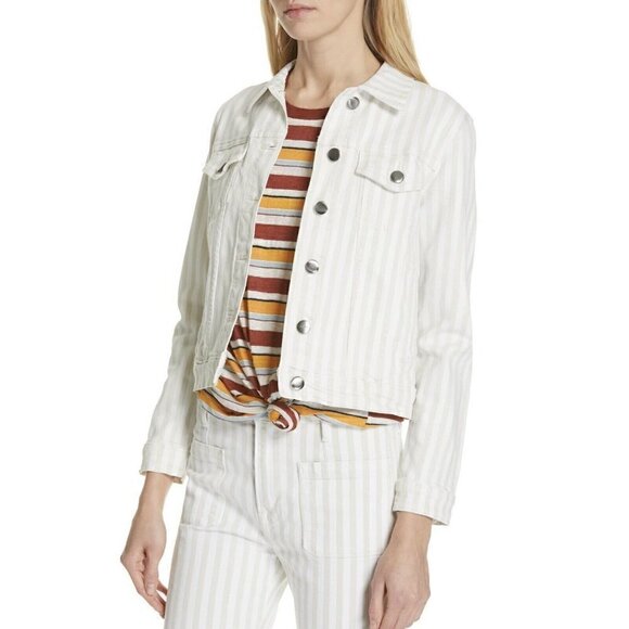 NEW FRAME Vintage Style Denim Jacket Courtyard Small - Picture 6 of 9